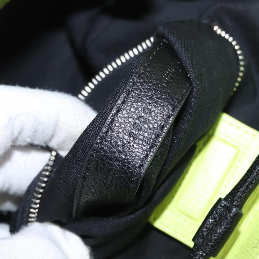 BALENCIAGA Tote Bag Leather 2way Yellow 572411 Auth bs31818 - Picture 11 of 16